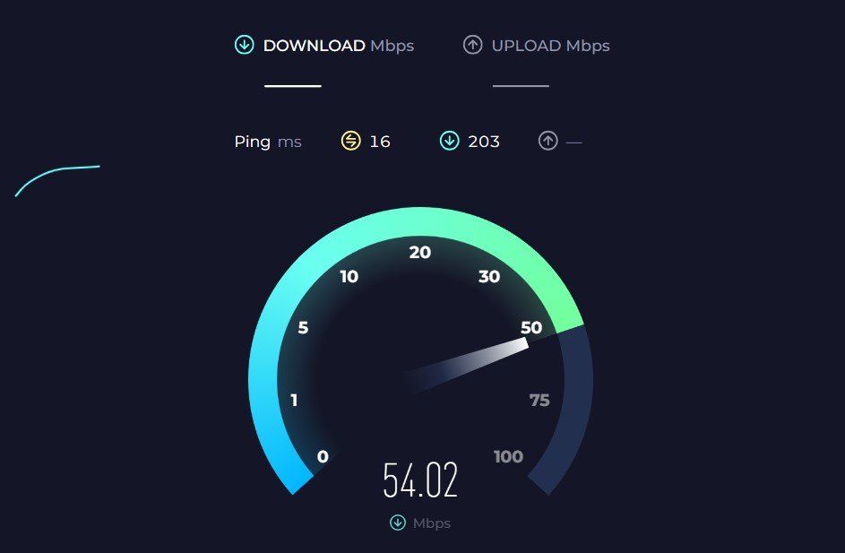 internet speed