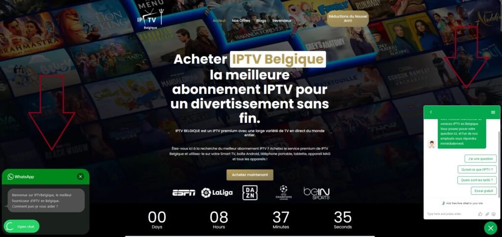 iptvbelgique support