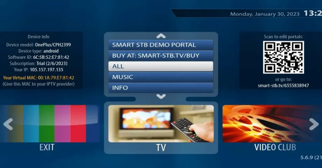 iptv sur mag instalation